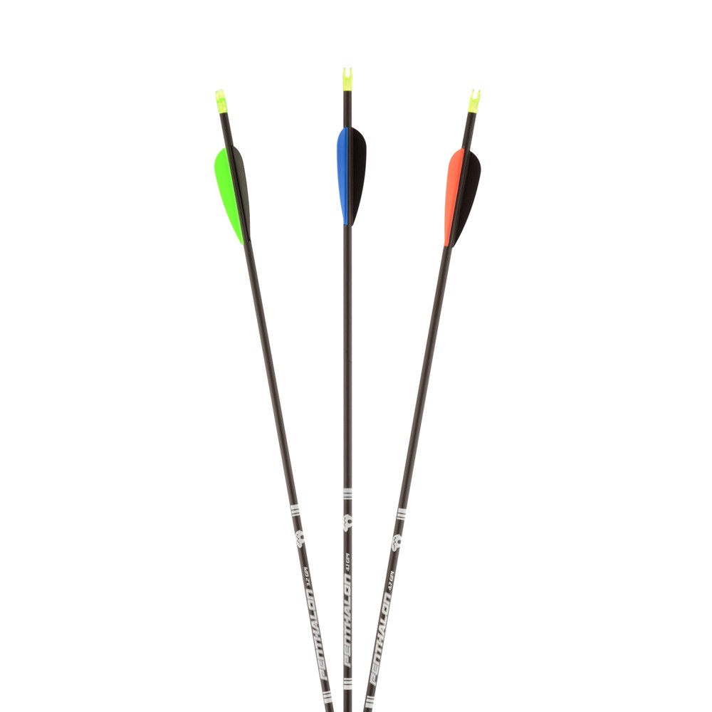 Fertigpfeil Penthalon SL Black Fletches