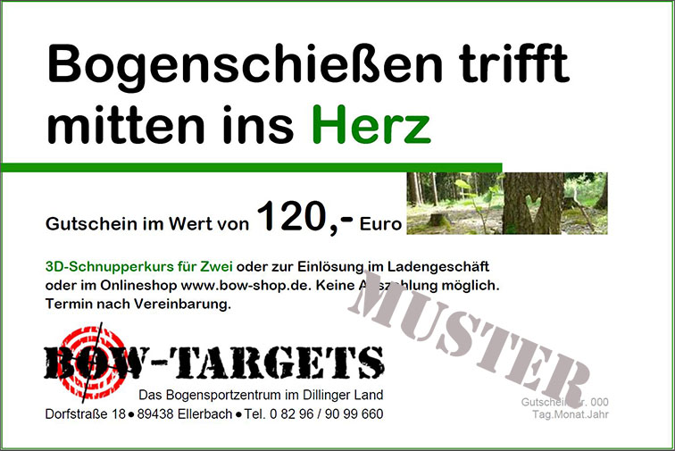 Der Gutschein für Zwei