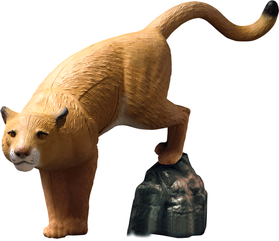 Rinehart Berglöwe auf Stein