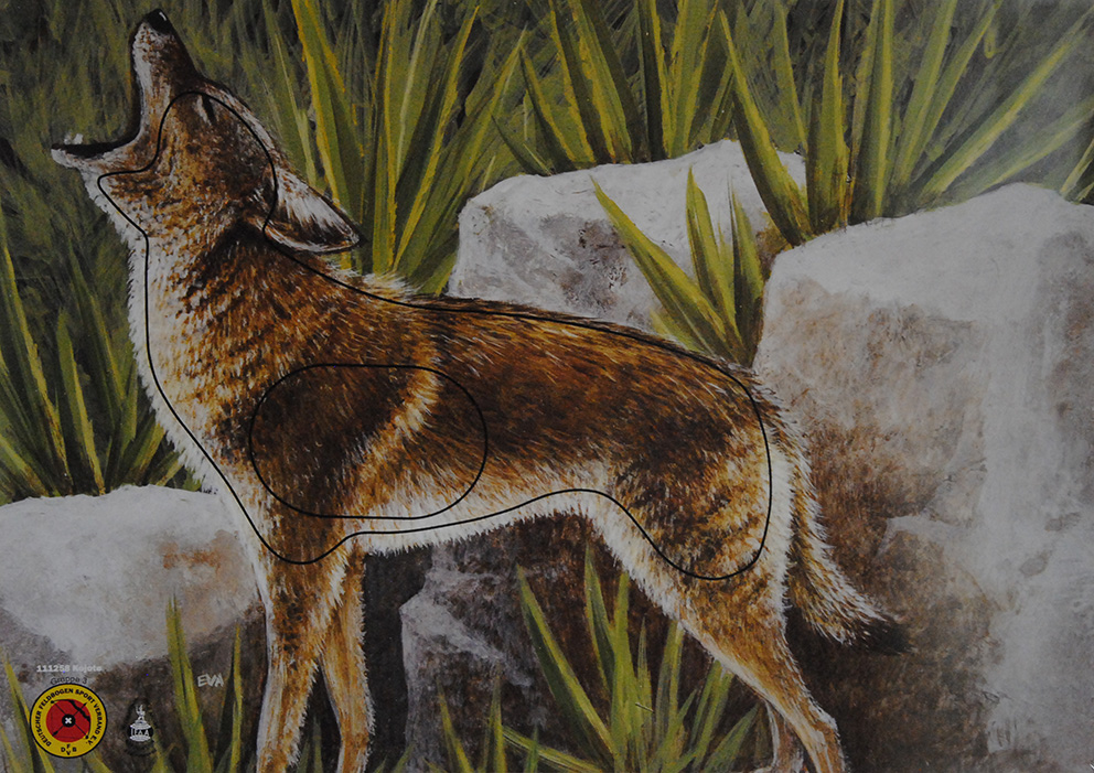 Scheibenauflage Krüger, Kojote