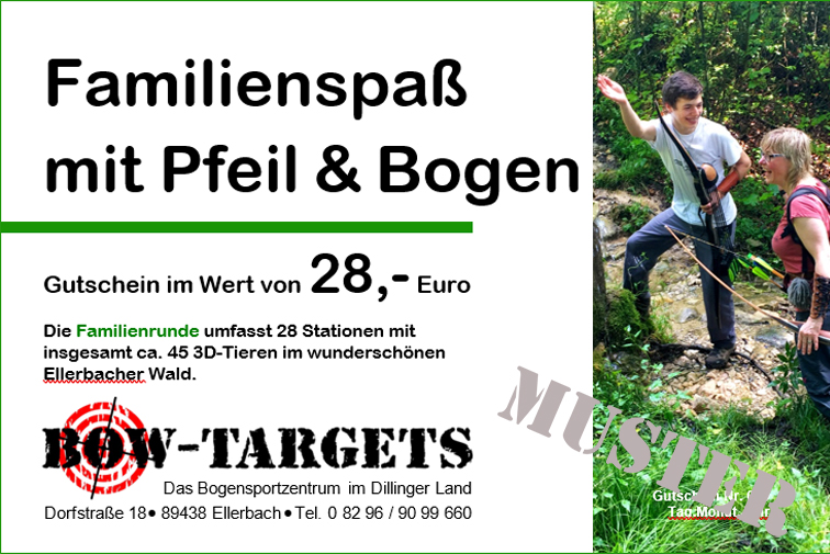 Der Gutschein für die ganze Familie