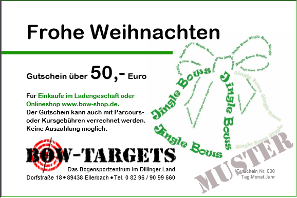 Der Gutschein für Weihnachten/Motiv 1