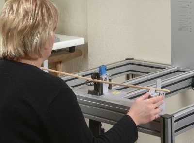 Schaft spinen, wiegen und Kontrolle