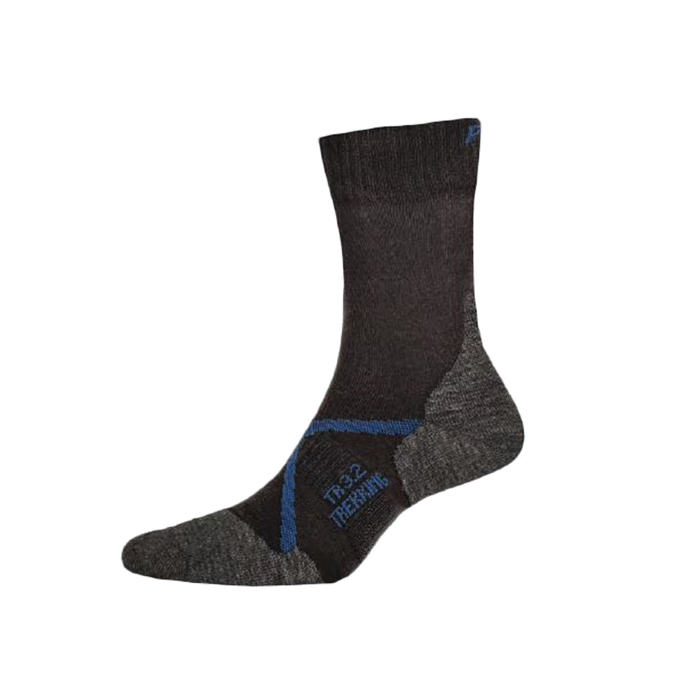 Socken Trekking Merino Light Anthracite-Navy