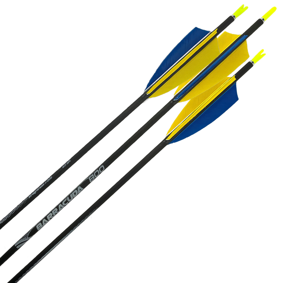 Fertigpfeil Barracuda Federn