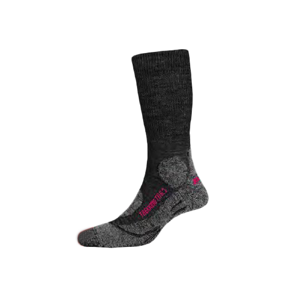 Socken Trekking Merino Medium Melange-Berry