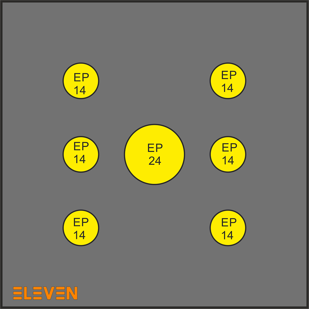 Eleven TARGETS UNIT LAYOUT 4