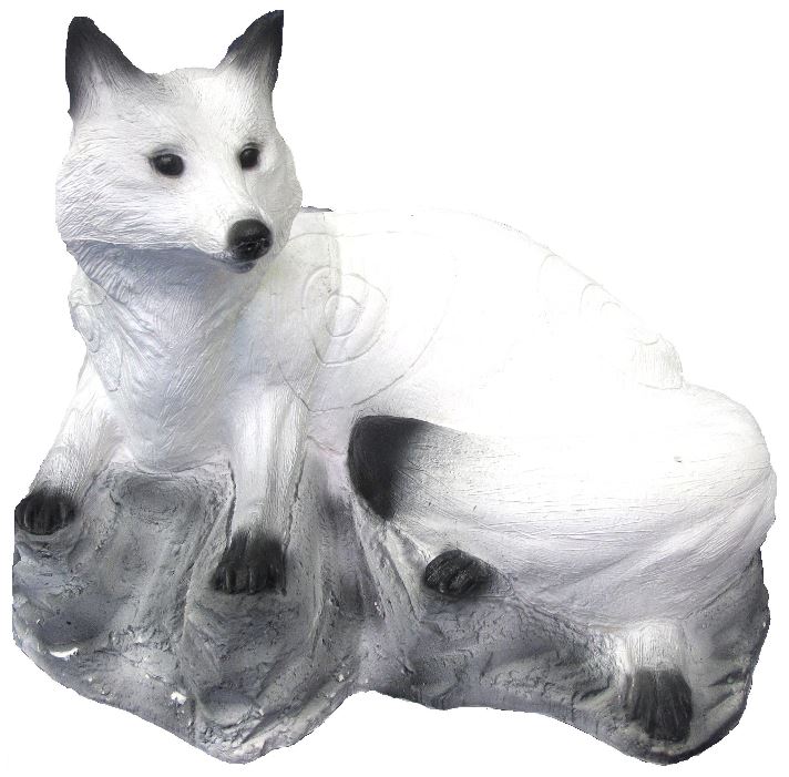 SRT Fuchs liegend weiß